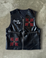 Rosvair Leather Vest