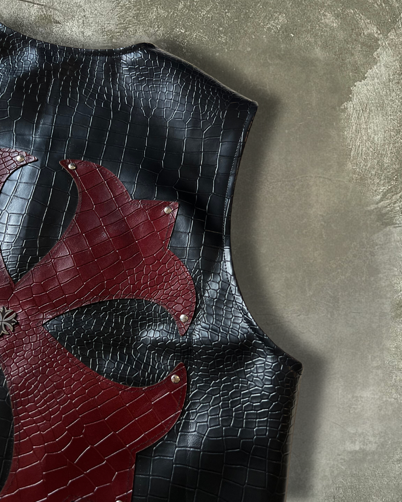 Rosvair Leather Vest